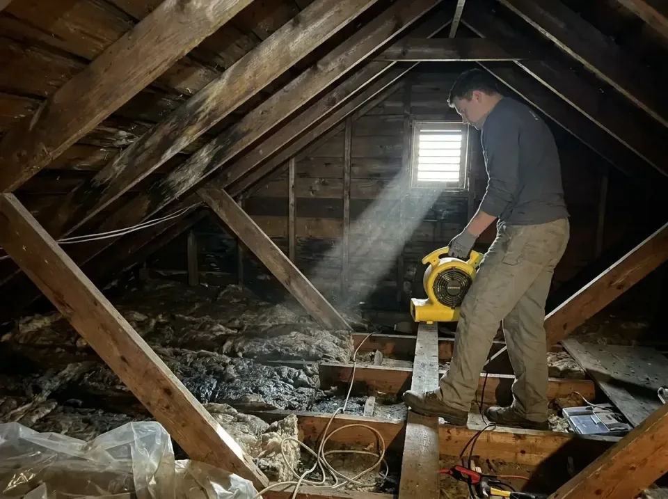 attic-water-damage-drying-proc-007 — frequently asked questions, Emergency Water Extraction & 24/7 Flood Response in Cannon…